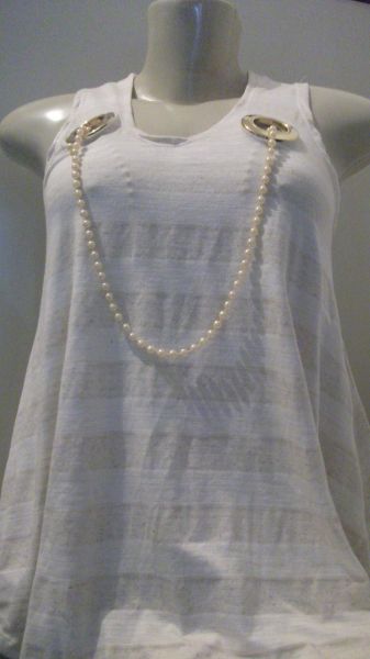 Blusa Feminina com Colar fixo